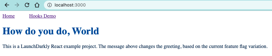 The current user receives its own feature flag value